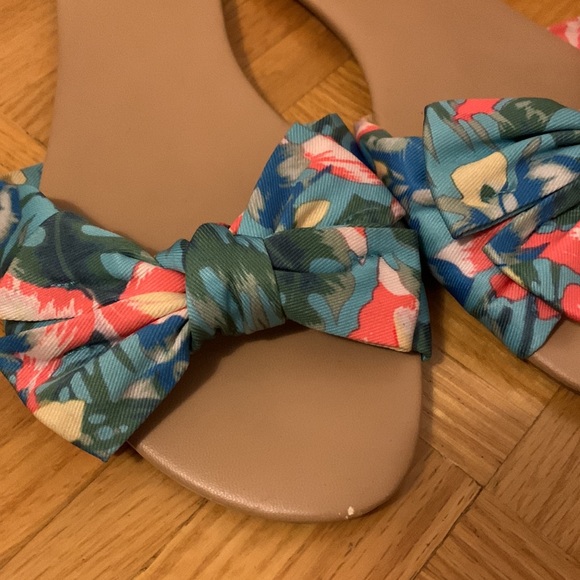 Call It Spring Colourful Bow Sandals - Picture 3 of 4